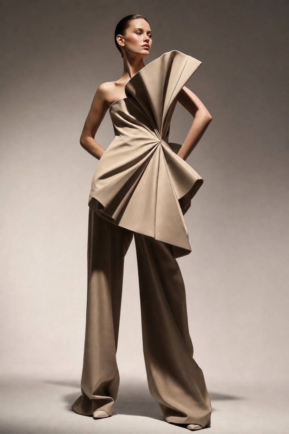 AI generated fashion editorial image